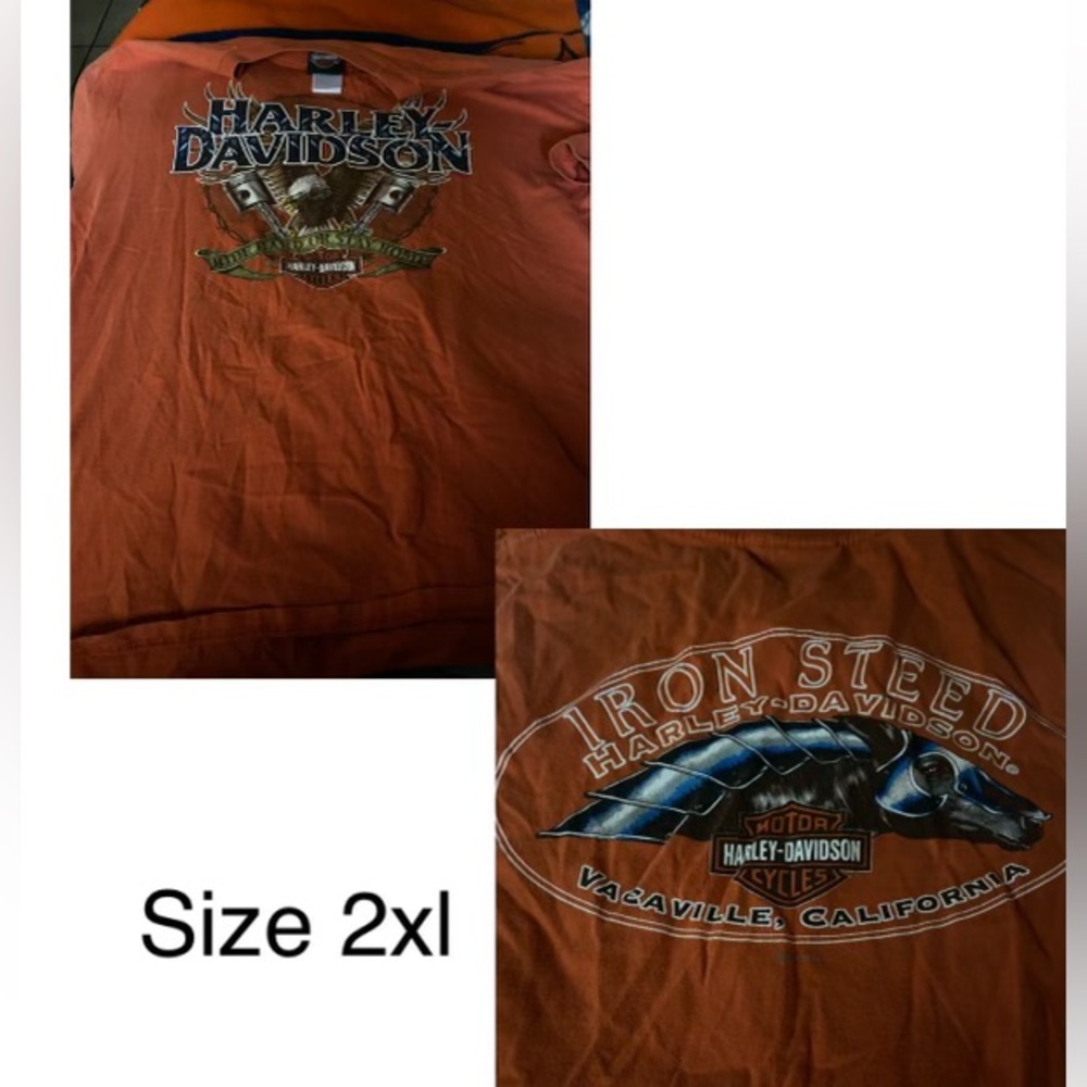 IRON STEED HARLEY DAVIDSON SHIRT!!